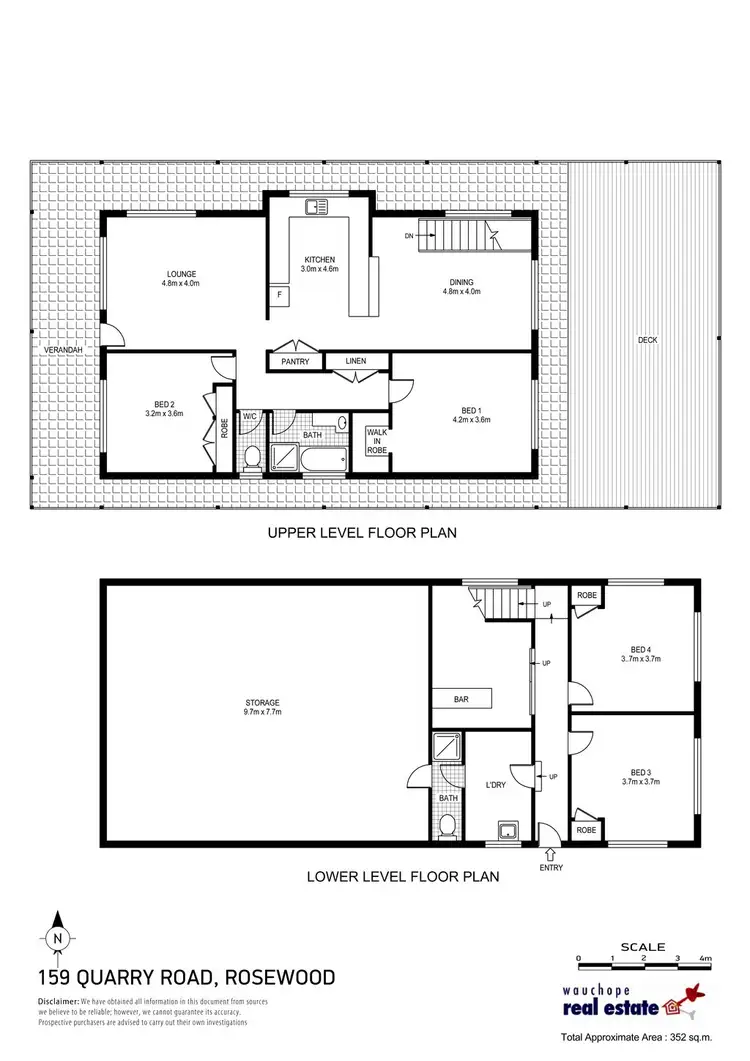 Floorplan of Homely rural property listing, 159 Quarry Road, Wauchope NSW 2446