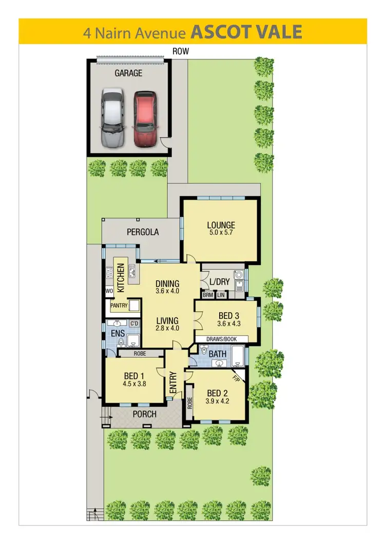 Floorplan of Homely house listing, 4 Nairn Avenue, Ascot Vale VIC 3032