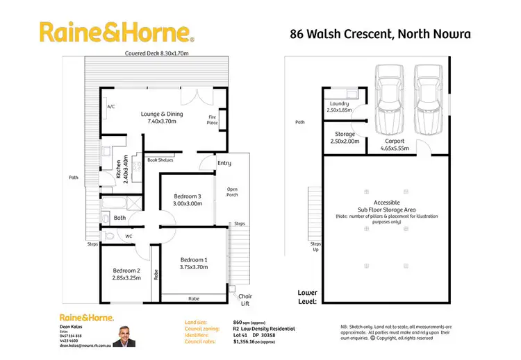 Floorplan of Homely house listing, 86 Walsh Crescent, North Nowra NSW 2541