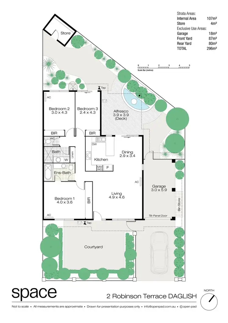 Floorplan of Homely house listing, 2 Robinson Terrace, Daglish WA 6008