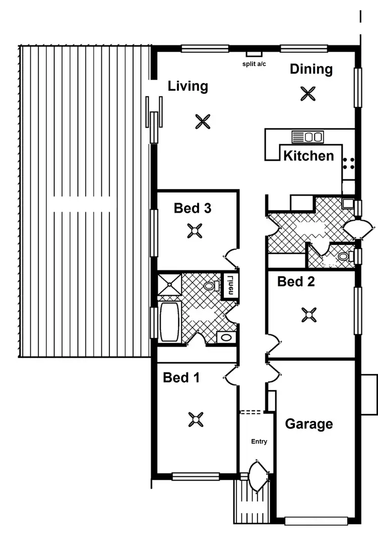 Floorplan of Homely house listing, Unit 6 6-8 Farrow Road, Evanston SA 5116