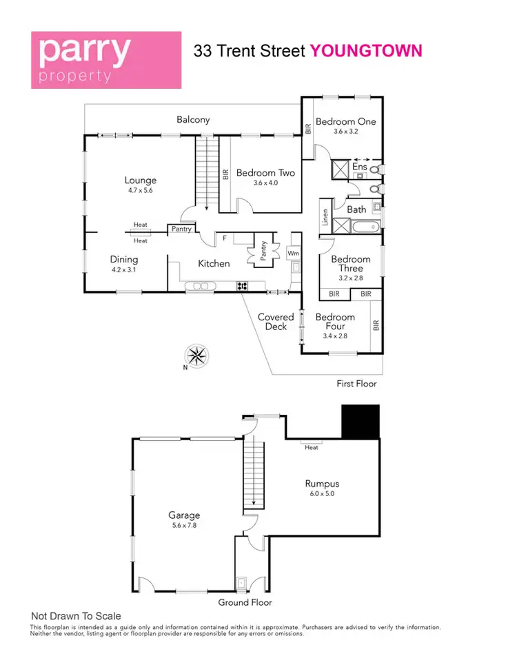 Floorplan of Homely house listing, 33 Trent Street, Youngtown TAS 7249