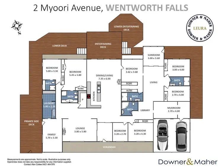Floorplan of Homely house listing, 2 Myoori Avenue, Wentworth Falls NSW 2782