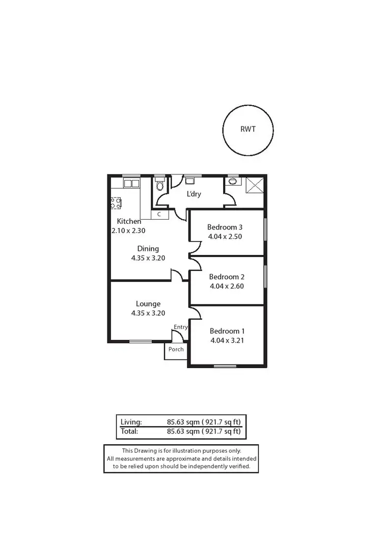 Floorplan of Homely house listing, 52 Kulde Road, Tailem Bend SA 5260