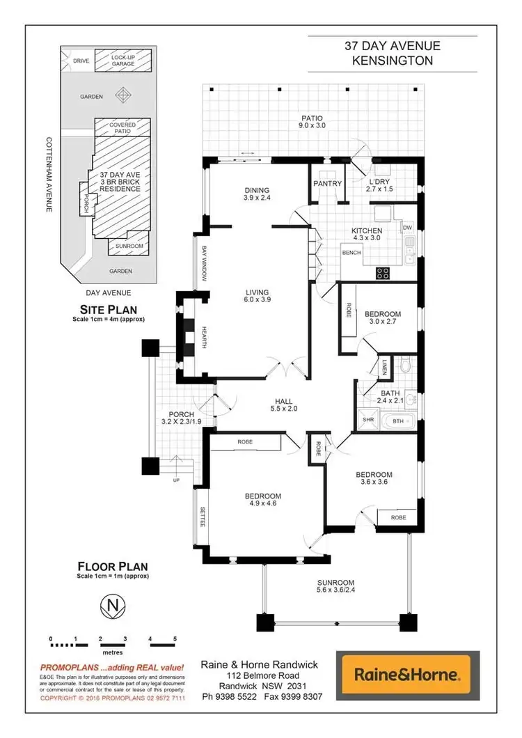 Floorplan of Homely house listing, 37 Day Avenue, Kensington NSW 2033