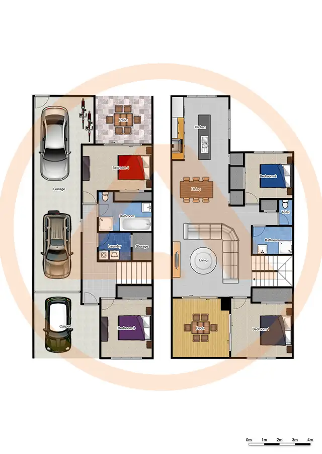 Floorplan of Homely house listing, 11 Clearpoint Way, Springfield Lakes QLD 4300