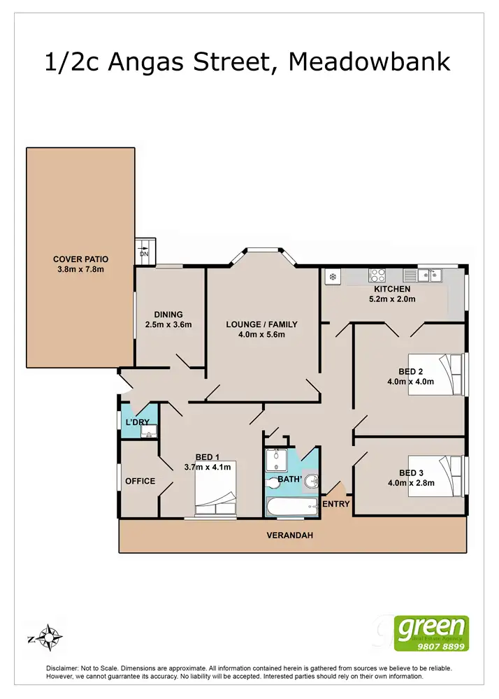 Floorplan of Homely house listing, 1/2C Angas Street, Meadowbank NSW 2114