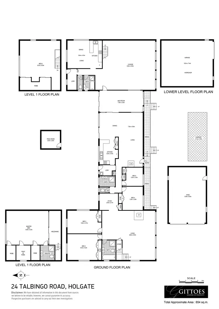 Floorplan of Homely rural property listing, 24 Talbingo Road, Holgate NSW 2250