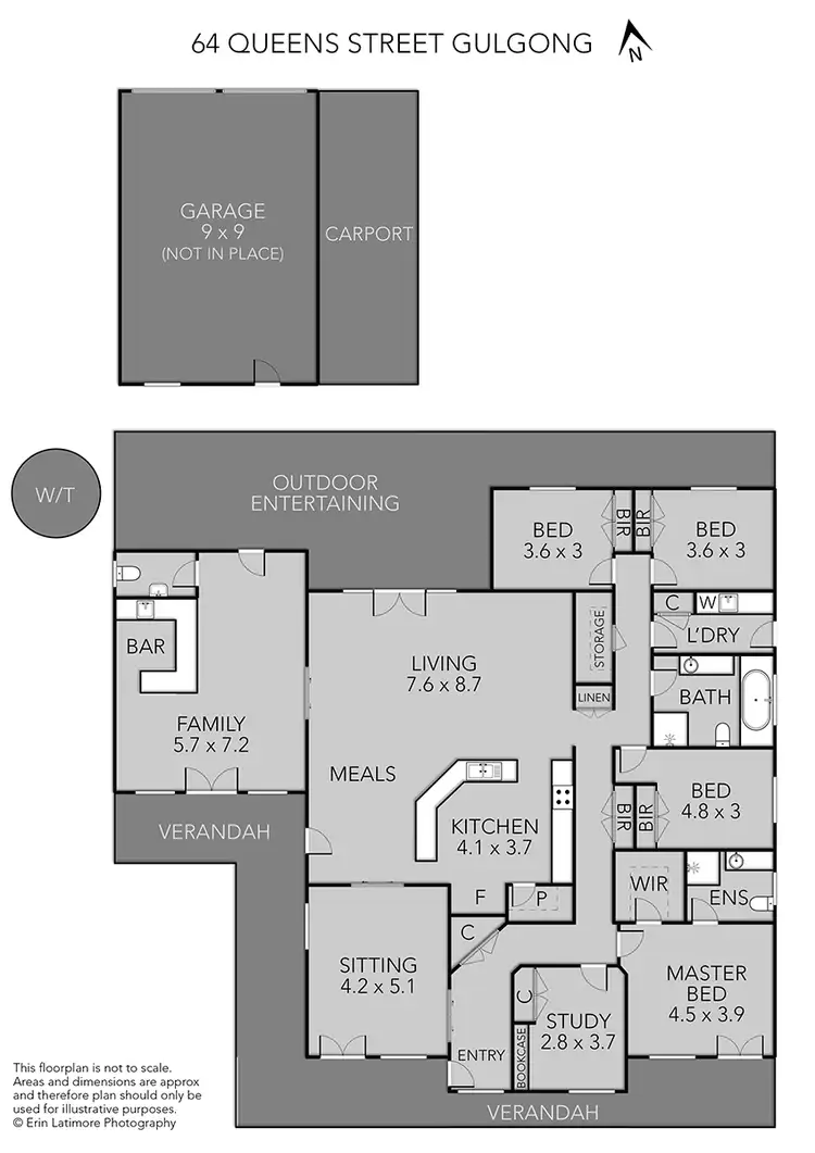 Floorplan of Homely house listing, 64 Queen Street, Gulgong NSW 2852