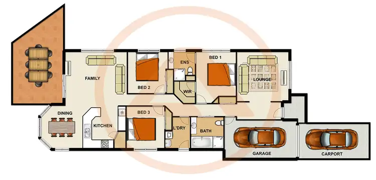 Floorplan of Homely house listing, 22 Paterson Place, Forest Lake QLD 4078