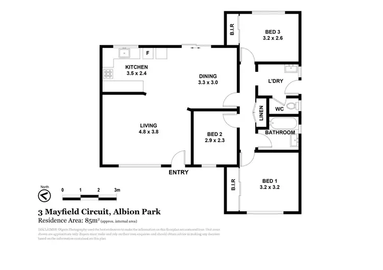 Floorplan of Homely house listing, 3 Mayfield Circuit, Albion Park NSW 2527