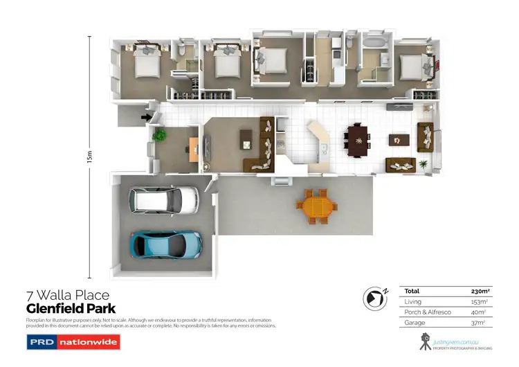 Floorplan of Homely house listing, 7 Walla Place, Glenfield Park NSW 2650