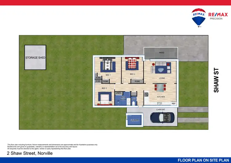 Floorplan of Homely house listing, 2 Shaw Street, Norville QLD 4670