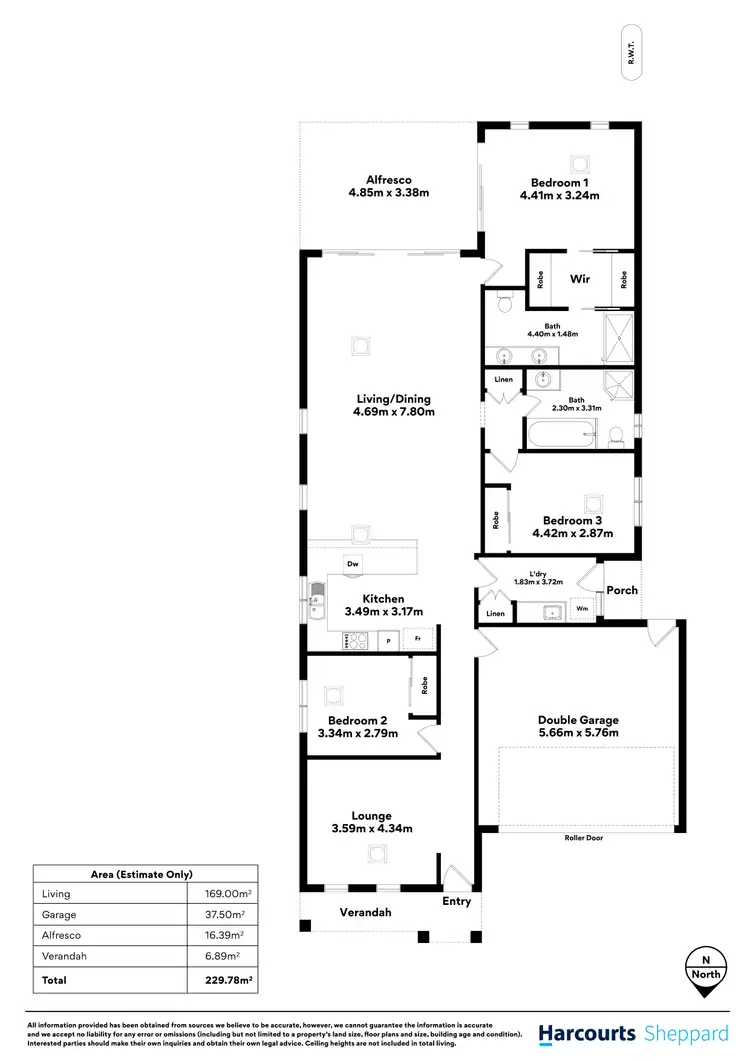 Floorplan of Homely house listing, 36a Windebanks Road, Happy Valley SA 5159