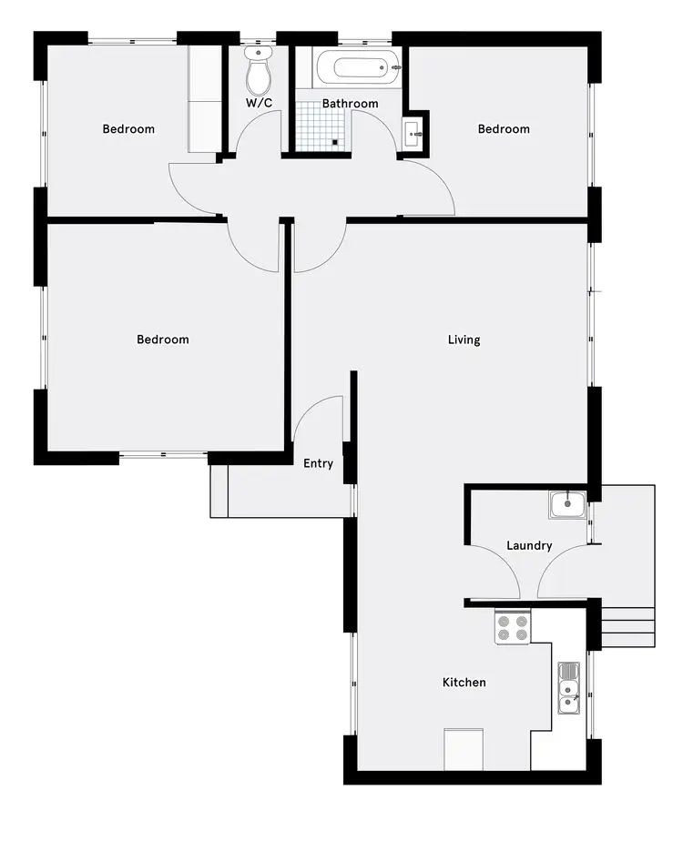 Floorplan of Homely house listing, 3 Bryant Place, Weston ACT 2611