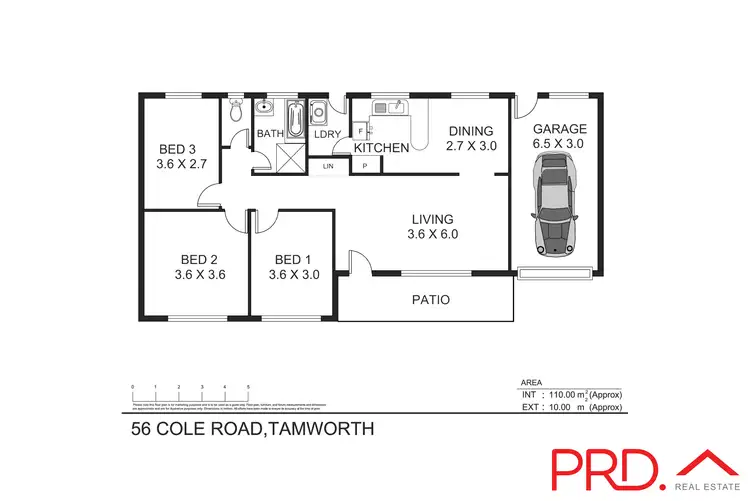 Floorplan of Homely house listing, 56 Cole Road, Tamworth NSW 2340