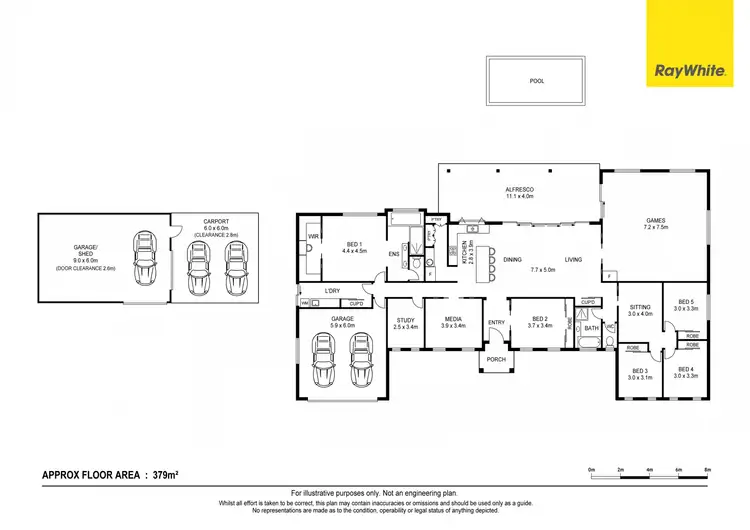 Floorplan of Homely house listing, 26 Cochran Street, Woodford QLD 4514