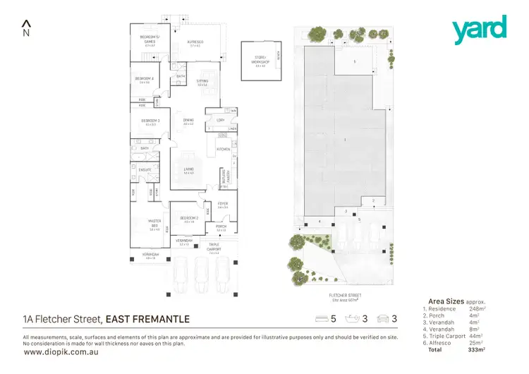 Floorplan of Homely house listing, 1A Fletcher Street, East Fremantle WA 6158