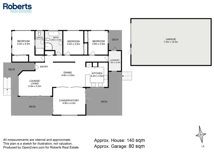 Floorplan of Homely house listing, 5 Barrett Avenue, Bicheno TAS 7215