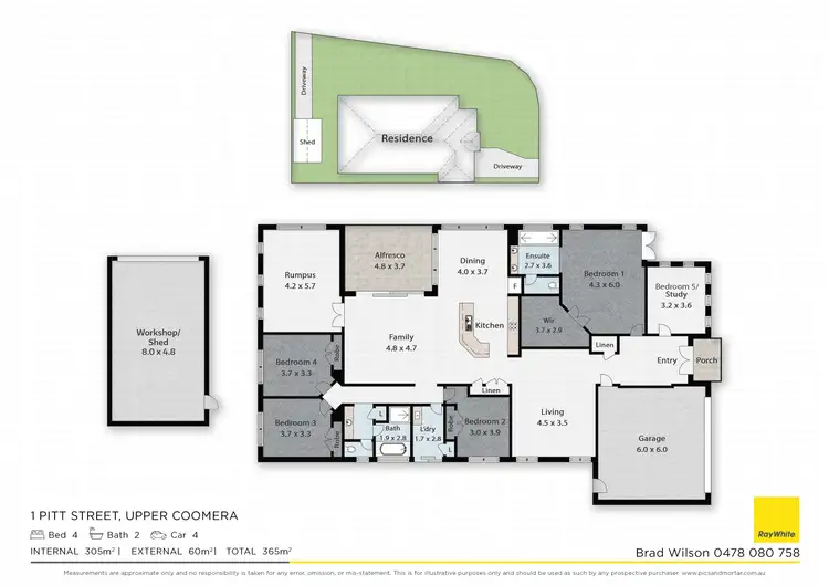 Floorplan of Homely house listing, 1 Pitt Street, Upper Coomera QLD 4209