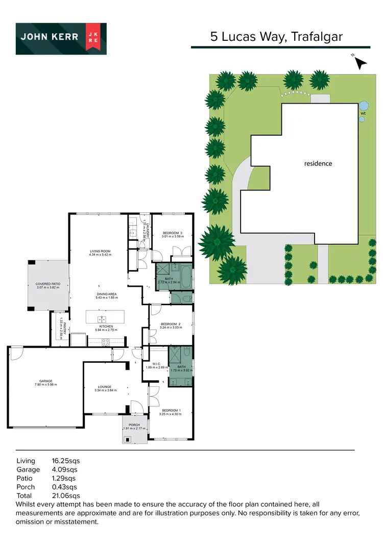 Floorplan of Homely house listing, 5 Lucas Way, Trafalgar VIC 3824