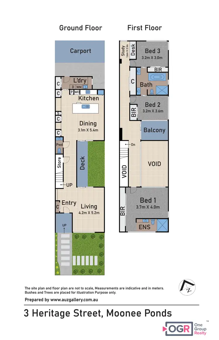 Floorplan of Homely house listing, 3 Heritage Street, Moonee Ponds VIC 3039