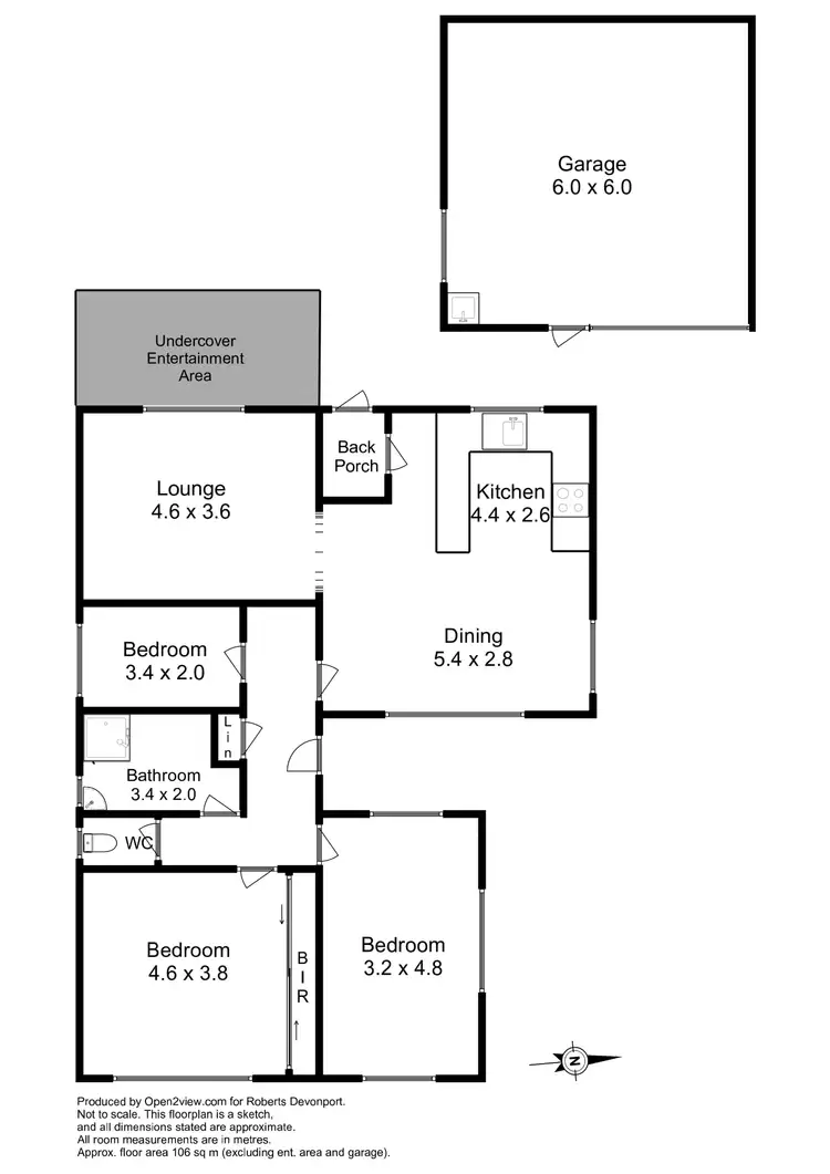Floorplan of Homely house listing, 84 Middle Road, Devonport TAS 7310