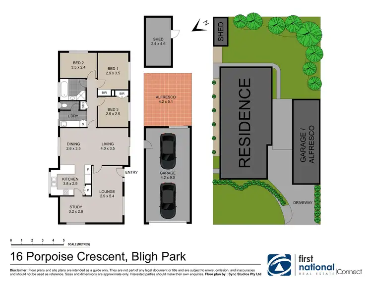Floorplan of Homely house listing, 16 Porpoise Crescent, Bligh Park NSW 2756