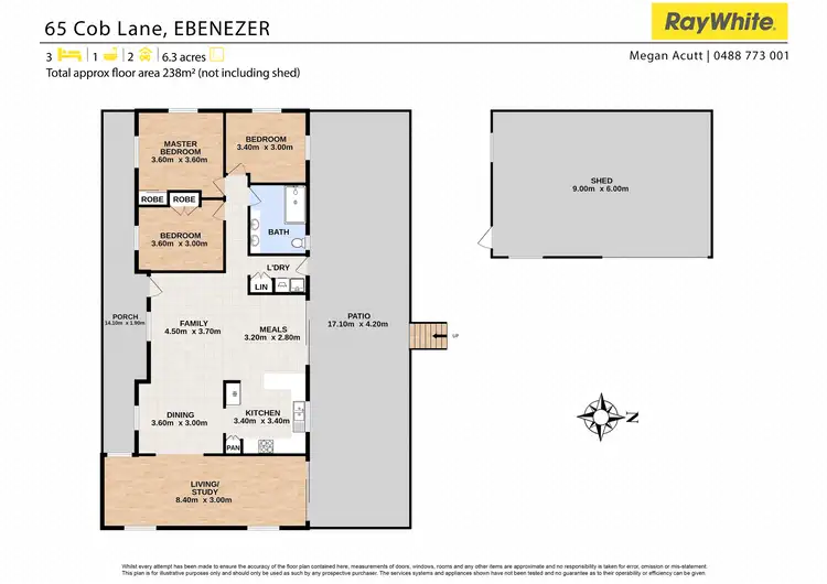 Floorplan of Homely house listing, 65 Cob Lane, Ebenezer QLD 4340