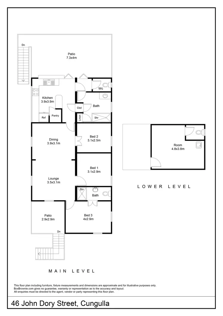 Floorplan of Homely house listing, 46 John Dory Street, Cungulla QLD 4816