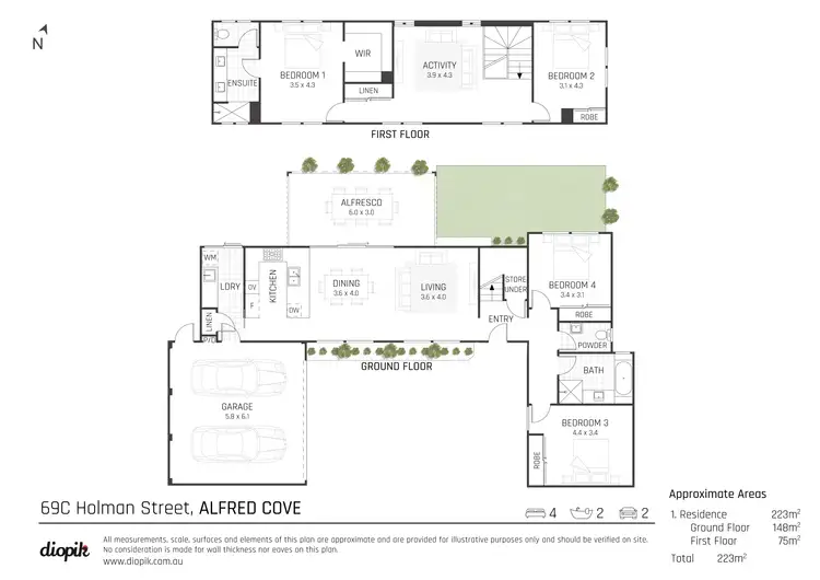 Floorplan of Homely house listing, 69C Holman Street, Alfred Cove WA 6154