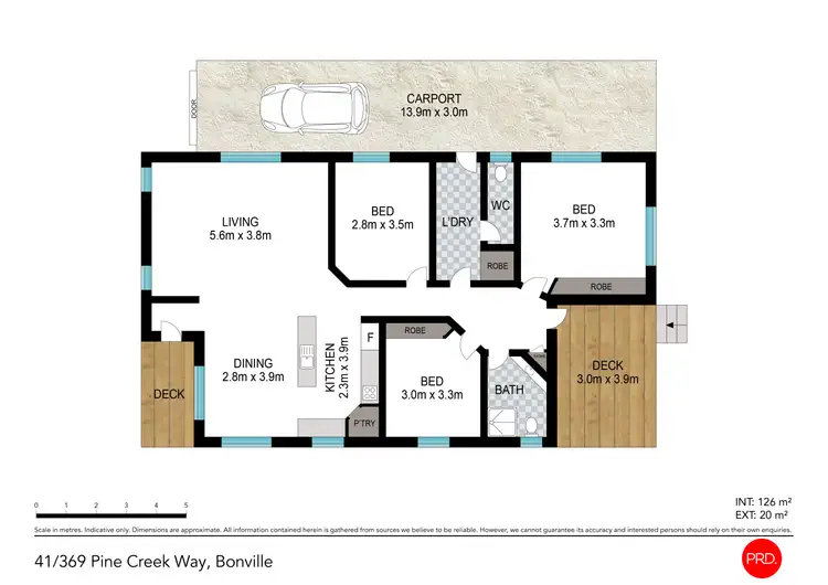 Floorplan of Homely house listing, 41/369 Pine Creek Way, Bonville NSW 2450