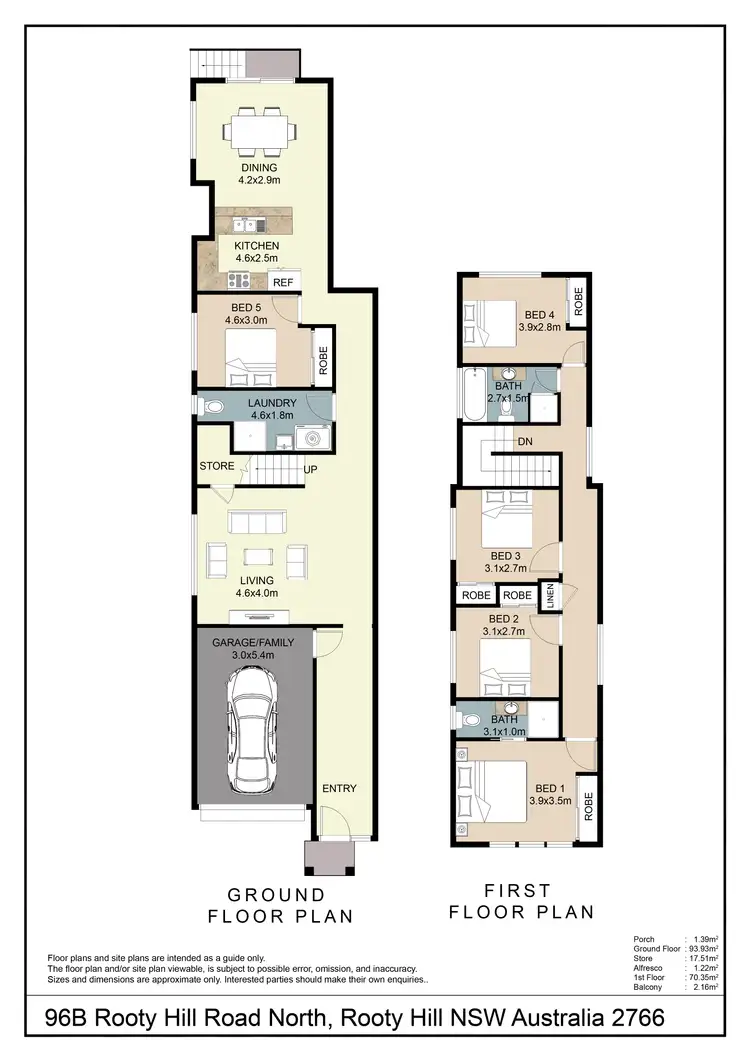 Floorplan of Homely house listing, 96 Rooty Hill Road North, Rooty Hill NSW 2766