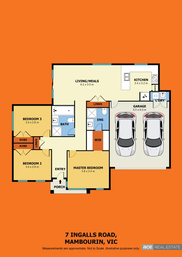 Floorplan of Homely house listing, 7 Ingalls Road, Mambourin VIC 3024