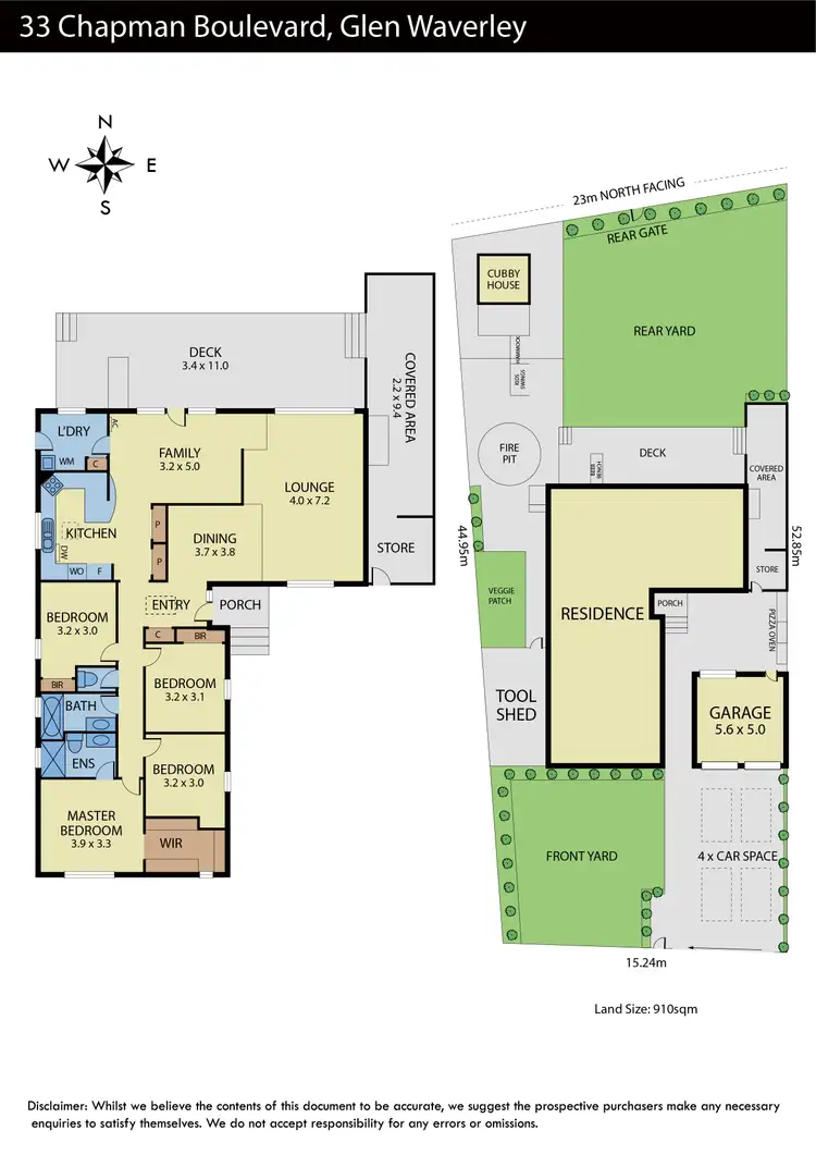 Floorplan of Homely house listing, 33 Chapman Boulevard, Glen Waverley VIC 3150