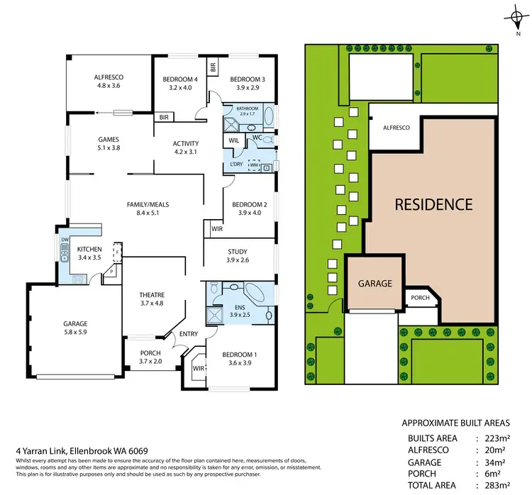 Floorplan of Homely house listing, Address available on request