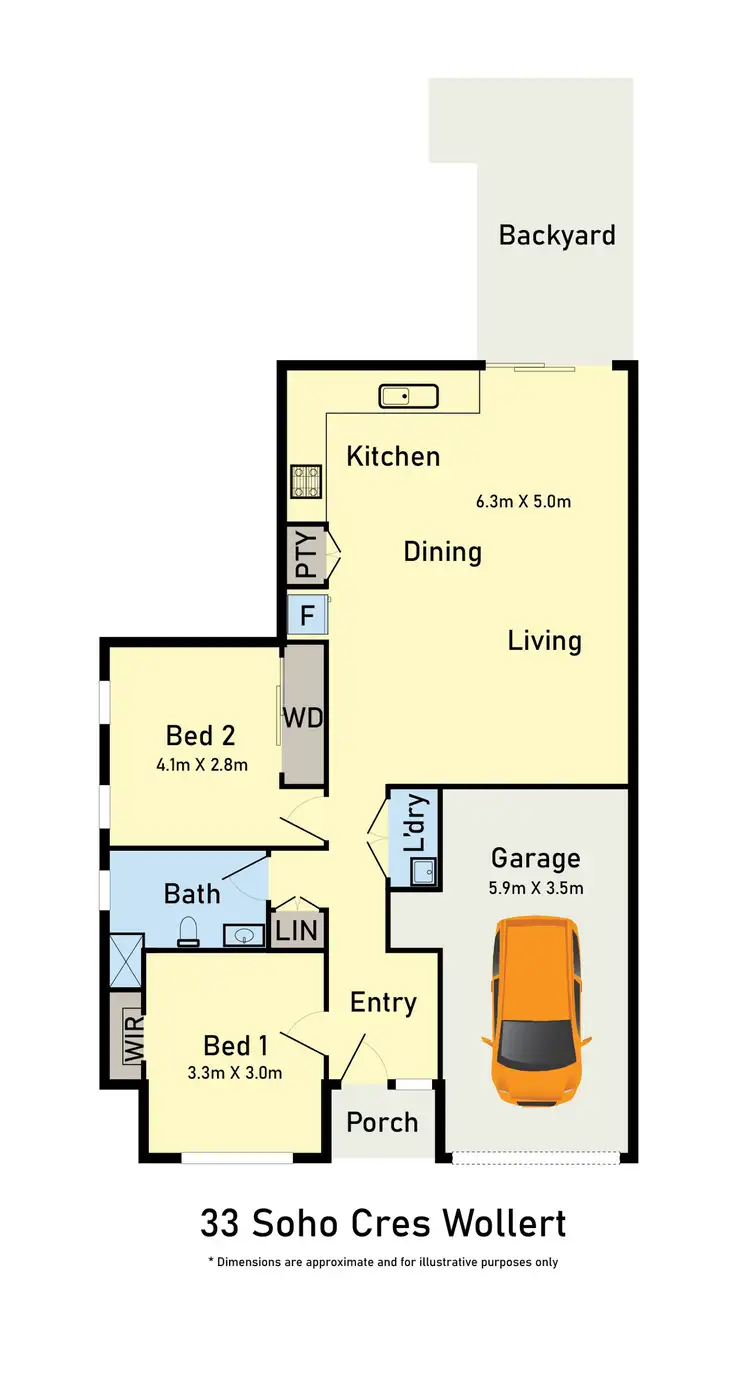 Floorplan of Homely house listing, 33 Soho Crescent, Wollert VIC 3750