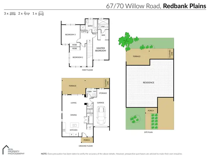Floorplan of Homely house listing, 67/70 Willow Street, Redbank Plains QLD 4301