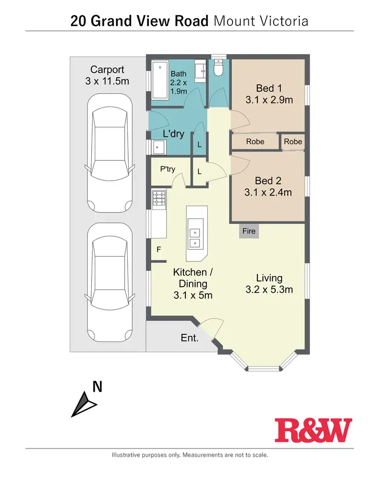 Floorplan of Homely house listing, 20 Grand View Road, Mount Victoria NSW 2786