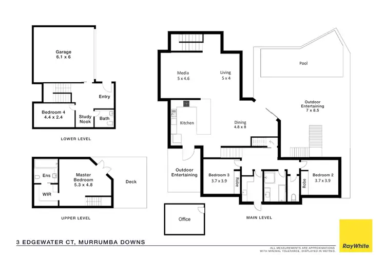 Floorplan of Homely house listing, 3 Edgewater Court, Murrumba Downs QLD 4503