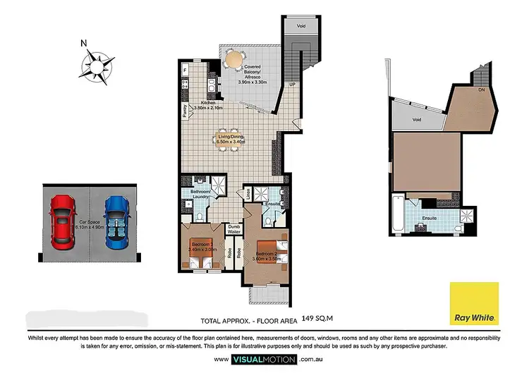 Floorplan of Homely apartment listing, 66/20-28 Bayview Street, Runaway Bay QLD 4216