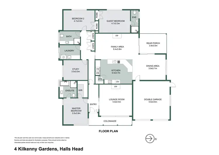 Floorplan of Homely house listing, 4 Kilkenny Gardens, Halls Head WA 6210
