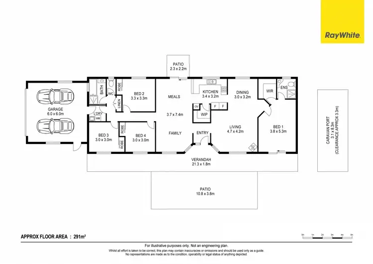 Floorplan of Homely house listing, 46 Kaylene Court, Royston QLD 4515