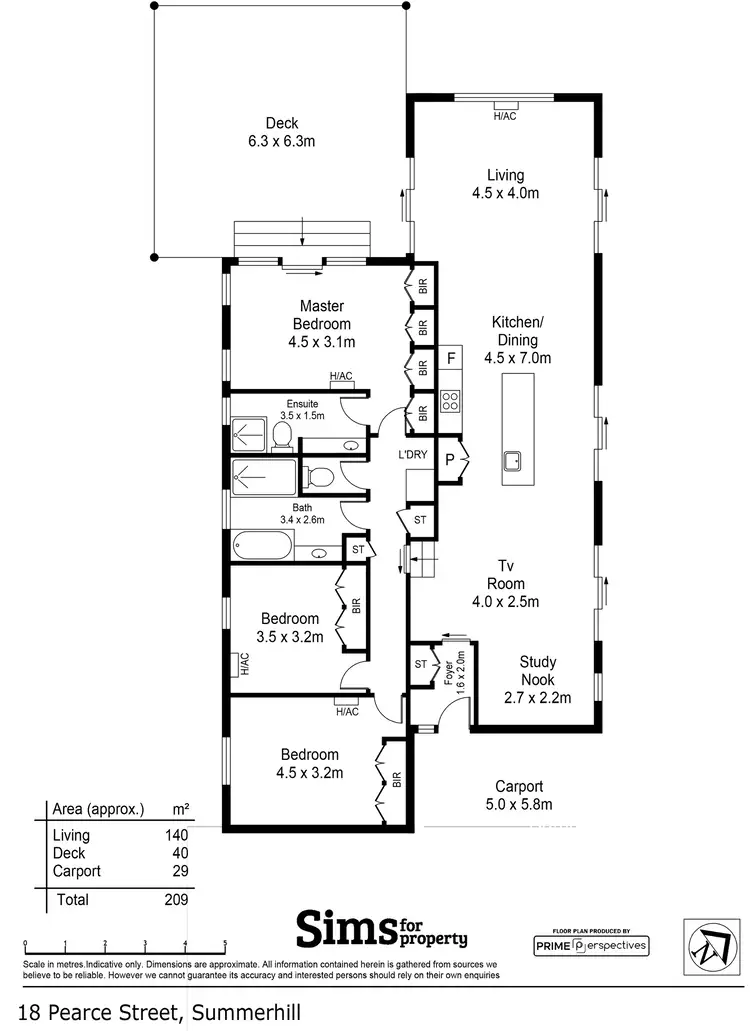 Floorplan of Homely house listing, 18 Pearce Street, Summerhill TAS 7250
