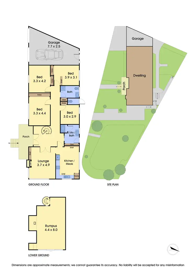 Floorplan of Homely house listing, 187 Beverley Road, Rosanna VIC 3084