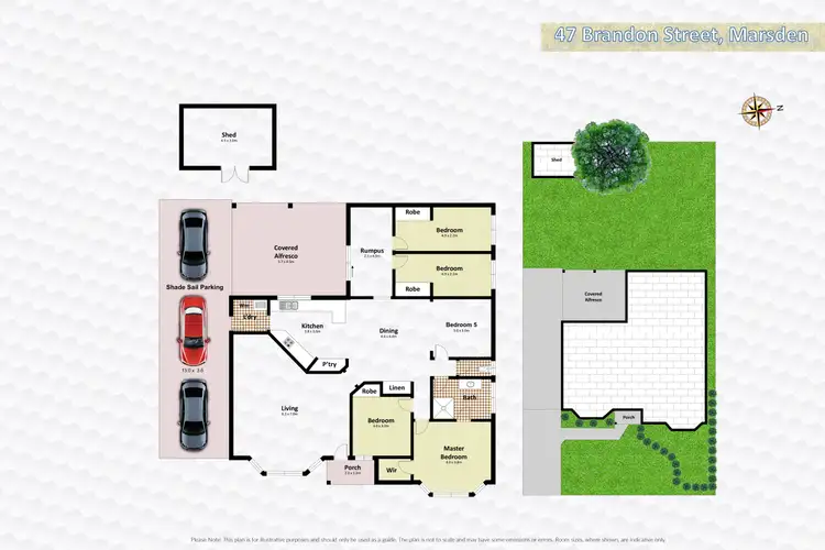 Floorplan of Homely house listing, 47 Brandon Street, Marsden QLD 4132