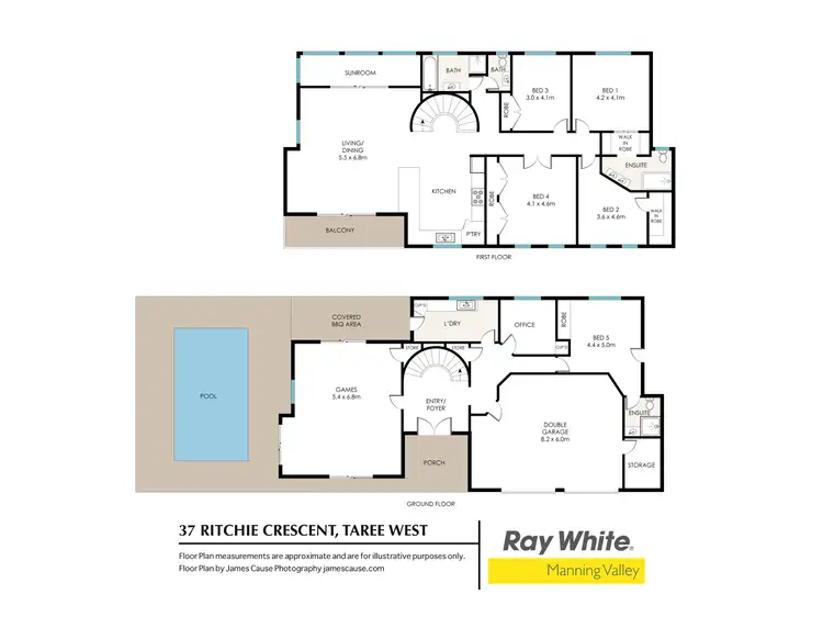 Floorplan of Homely house listing, 37 Ritchie Crescent, Taree NSW 2430