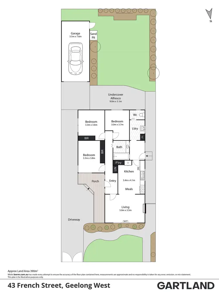 Floorplan of Homely house listing, 43 French Street, Geelong West VIC 3218