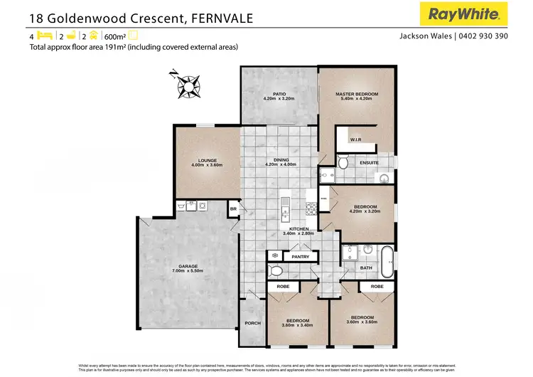 Floorplan of Homely house listing, 18 Goldenwood Crescent, Fernvale QLD 4306