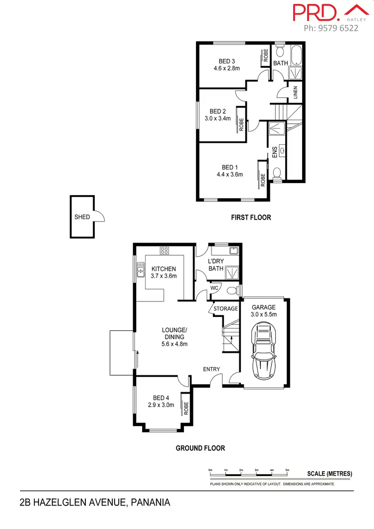 Floorplan of Homely house listing, 2B Hazelglen Avenue, Panania NSW 2213